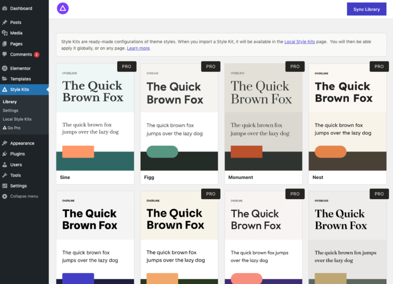 Style Kits Docs Importing global style presets from the Style Kits